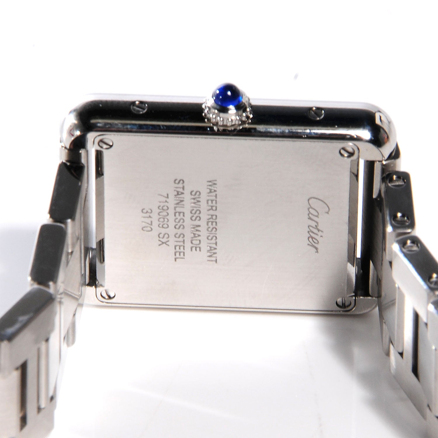 Cartier Stainless Steel Tank Solo Quartz Watch Small 4 of 6