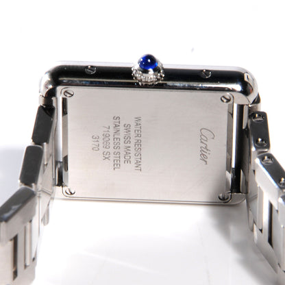 Cartier Stainless Steel Tank Solo Quartz Watch Small 4 of 6