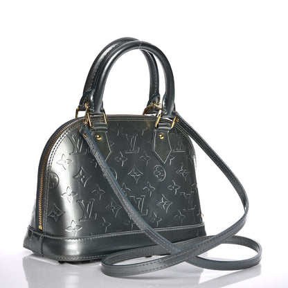 Louis Vuitton Vernis Alma BB Givre 4 of 10