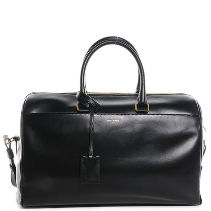 Saint Laurent Smooth Leather Classic Duffle 12 Black 1 of 9