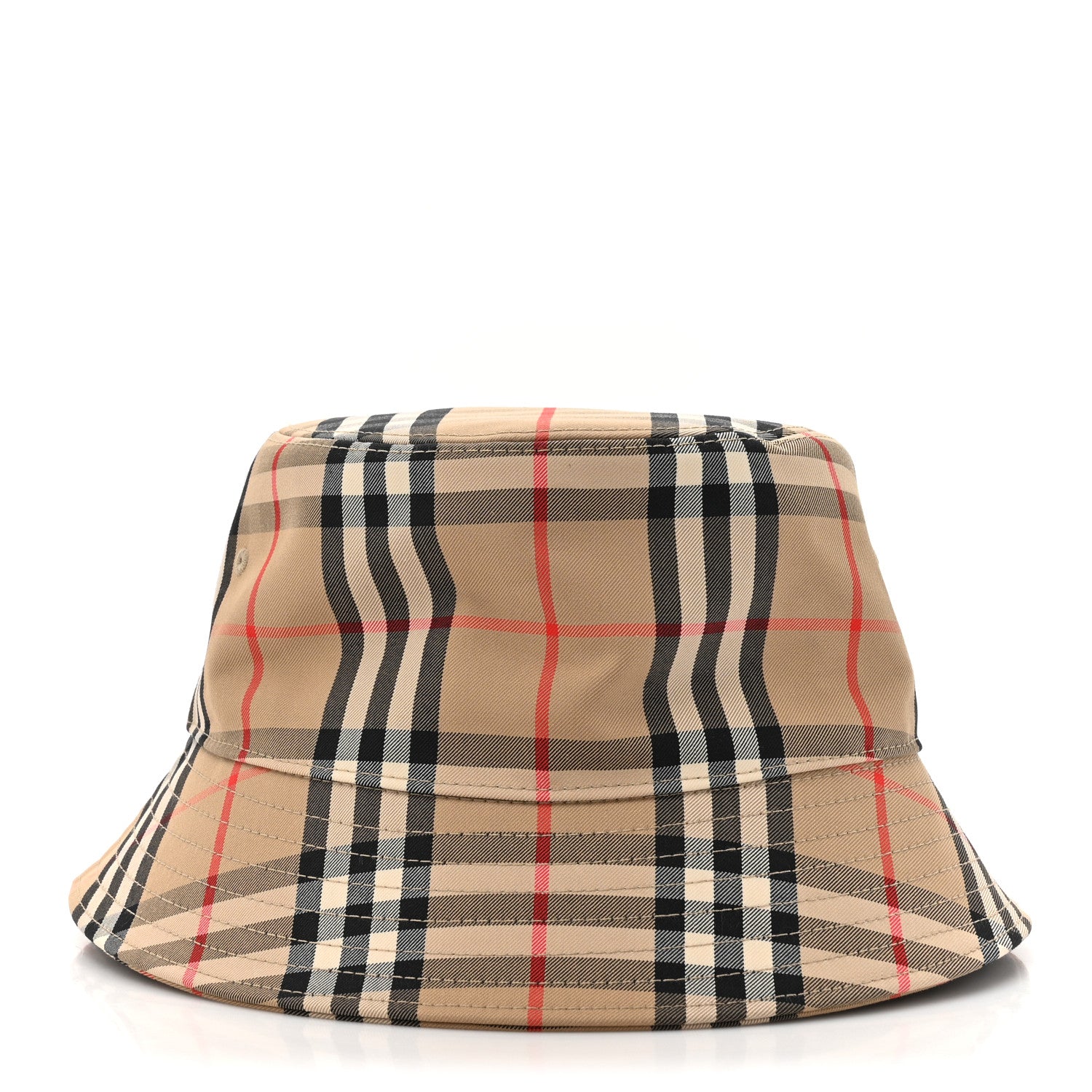 Burberry Technical Cotton Vintage Check Bucket Hat L Archive Beige 5 of 9
