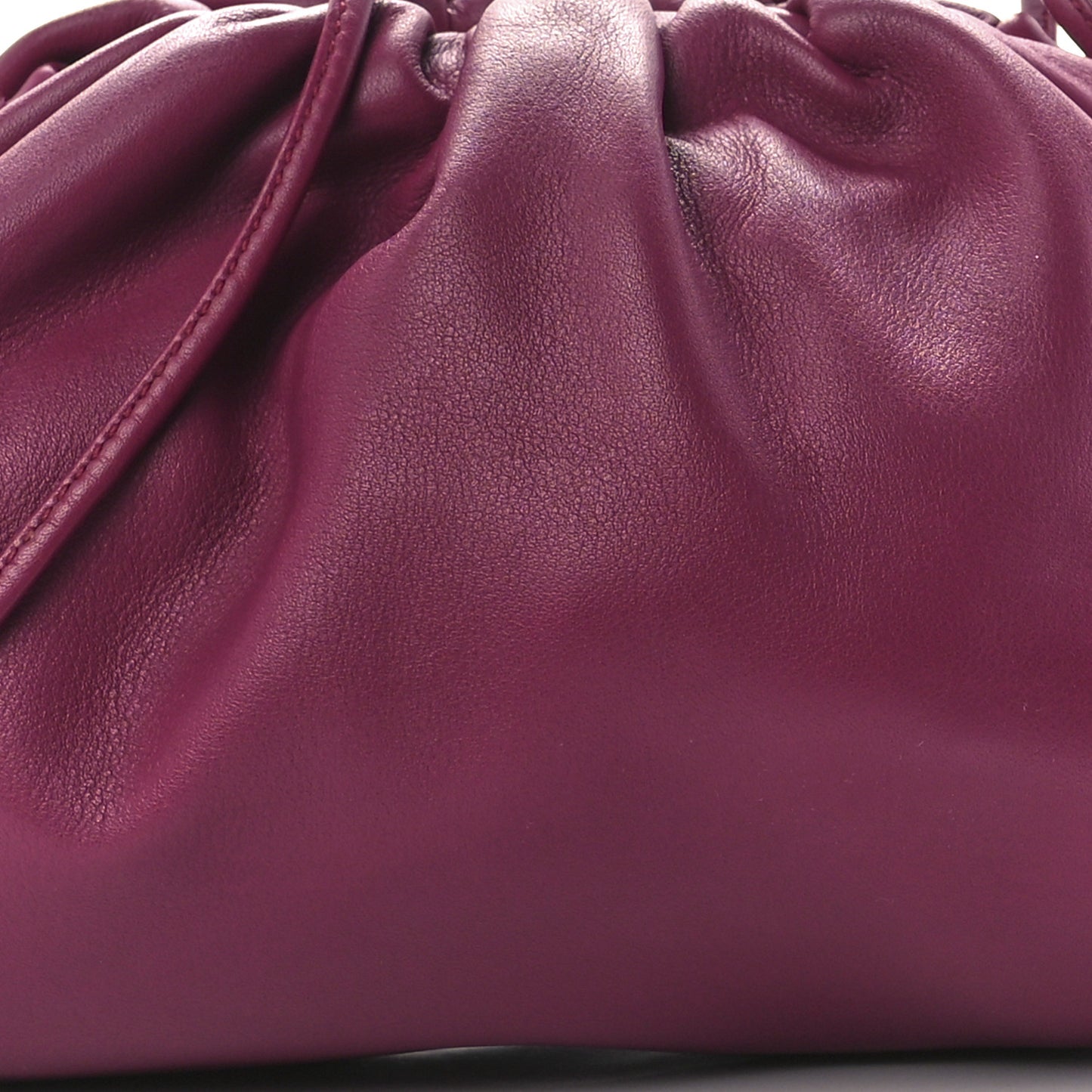 Butter Calfskin The Mini Pouch Cinnabar