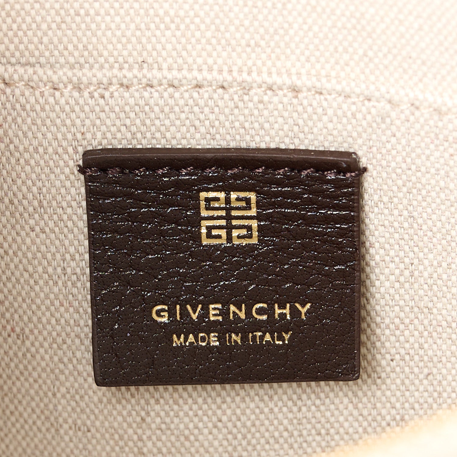 Givenchy Canvas Travel Pouch Pouch Wristlet Army Beige 6 of 10