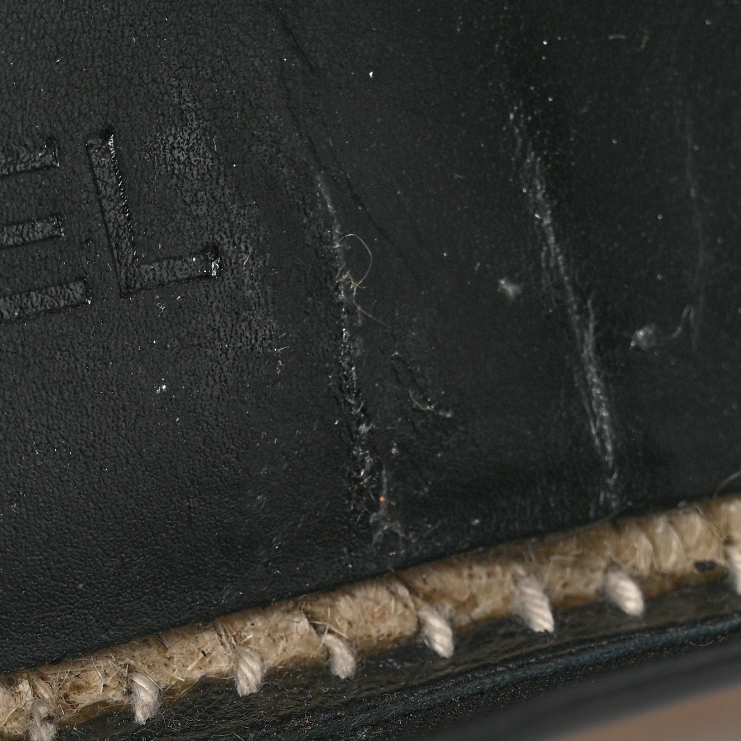 Chanel Mesh Grosgrain CC Espadrilles 38 Black 9 of 10