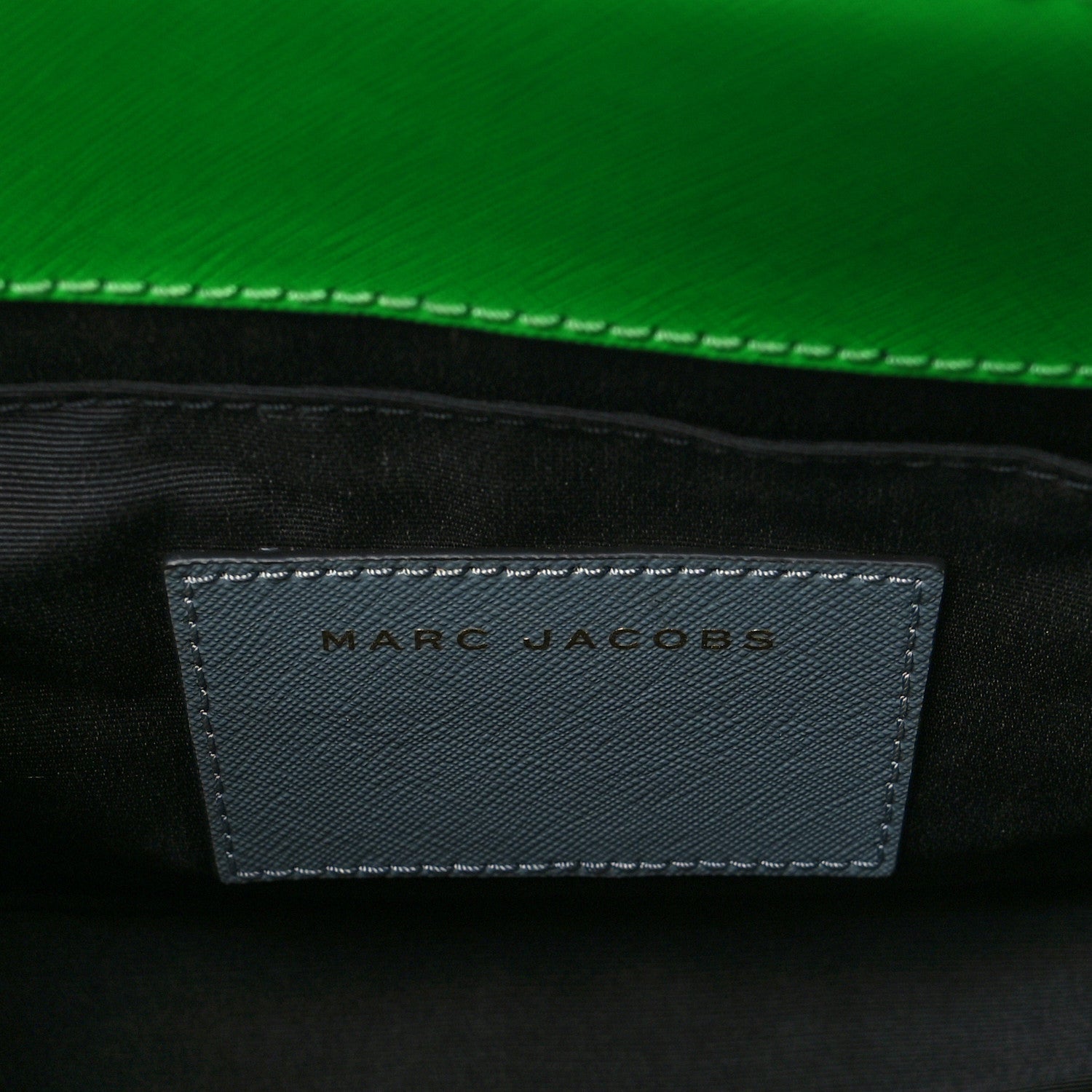 Marc Jacobs Saffiano Little Big Shot Tote Green 6 of 9