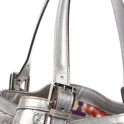 Gucci Guccissima Medium Britt Tote Silver 15 of 16