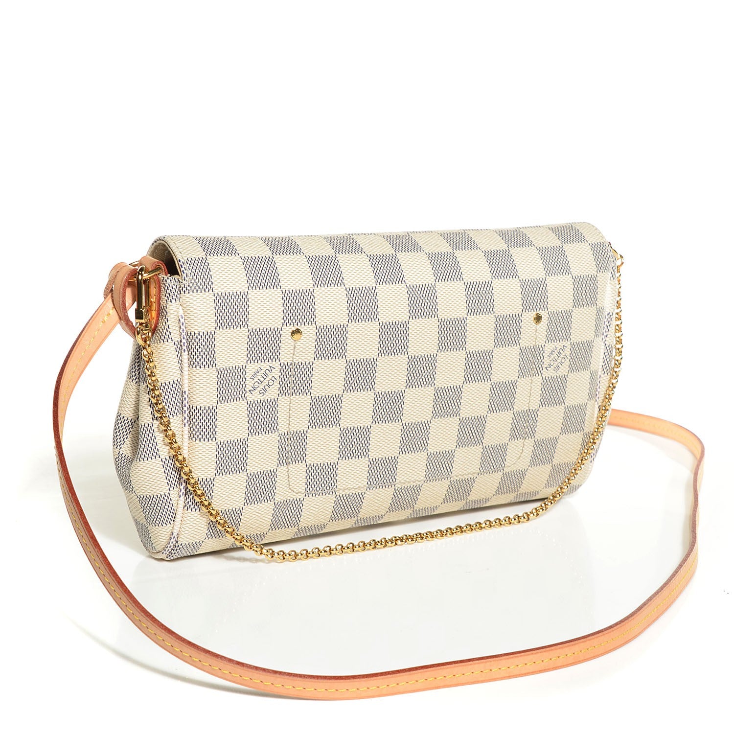 Louis Vuitton Damier Azur Favorite MM 4 of 9