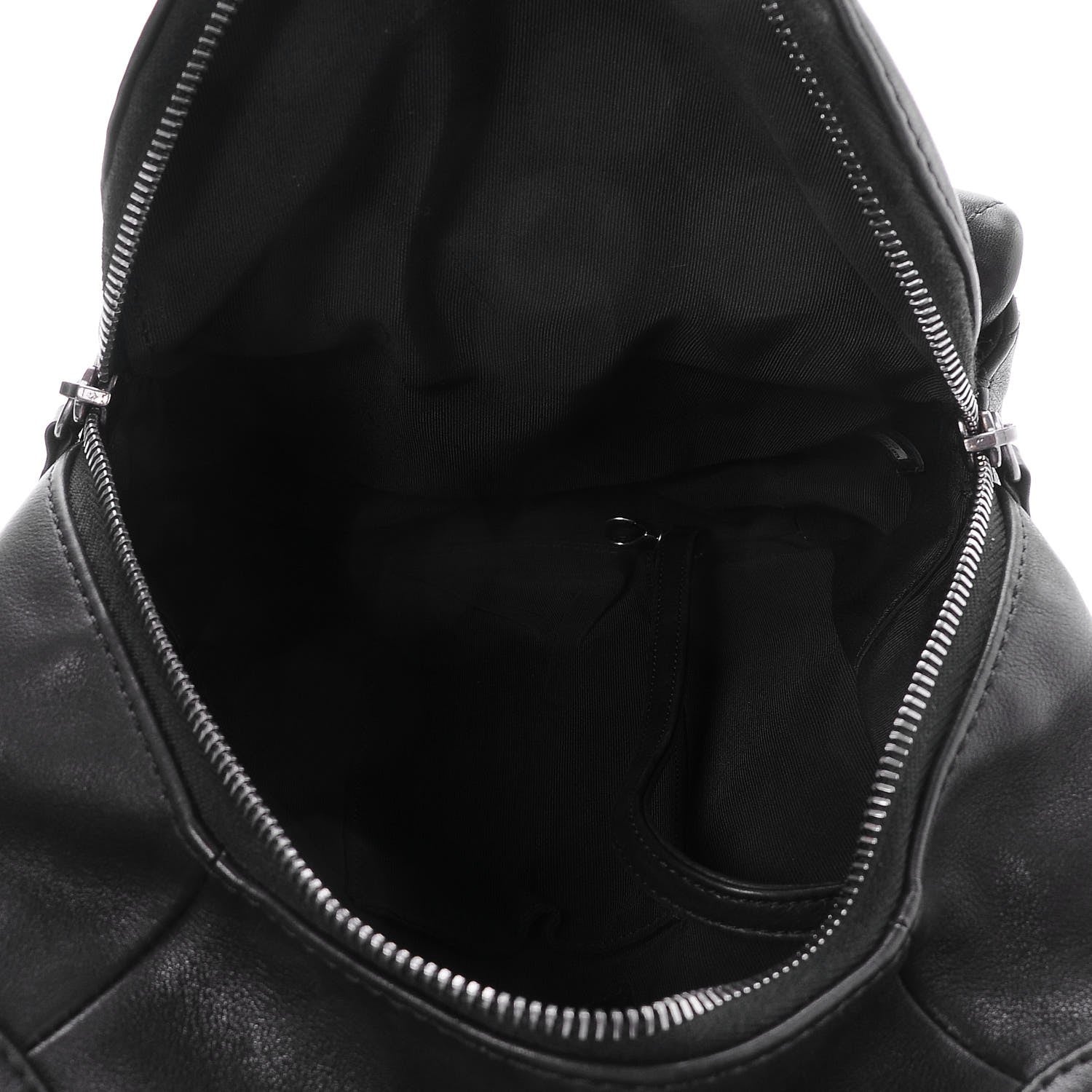 Chanel Lambskin Quilted Backpack Black 6 of 8