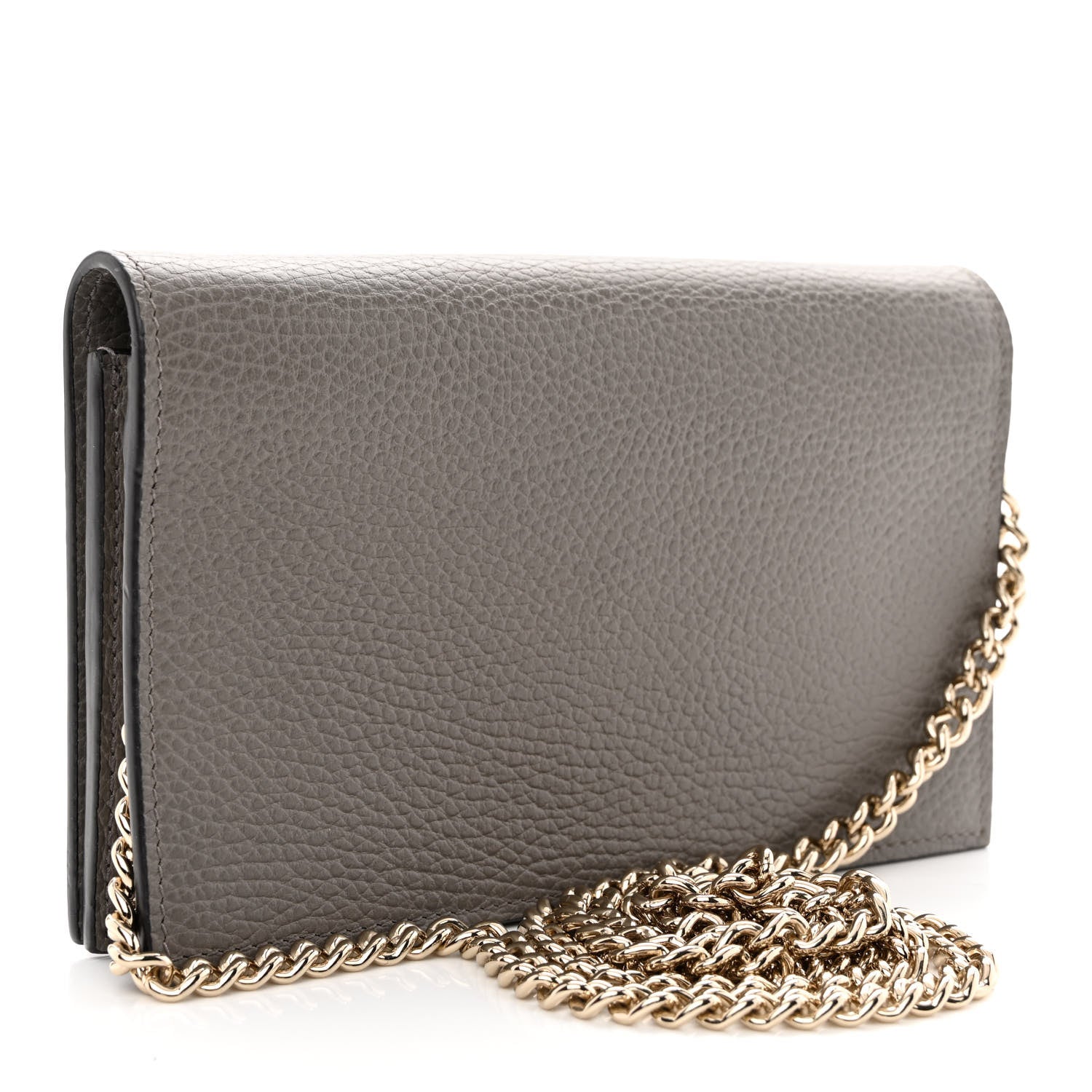 Gucci Dollar Calfskin Medium Betty Chain Wallet Loess 3 of 10