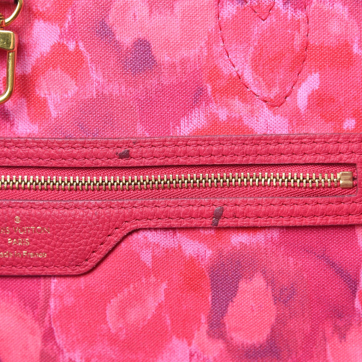 Monogram Articles de Voyage Ikat Neverfull GM Rose Indien