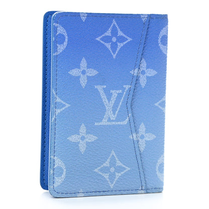 Louis Vuitton Monogram Clouds Pocket Organizer Blue 3 of 6