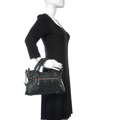 Balenciaga Agneau Giant 12 Rose Gold Hardware First Anthracite 3 of 14
