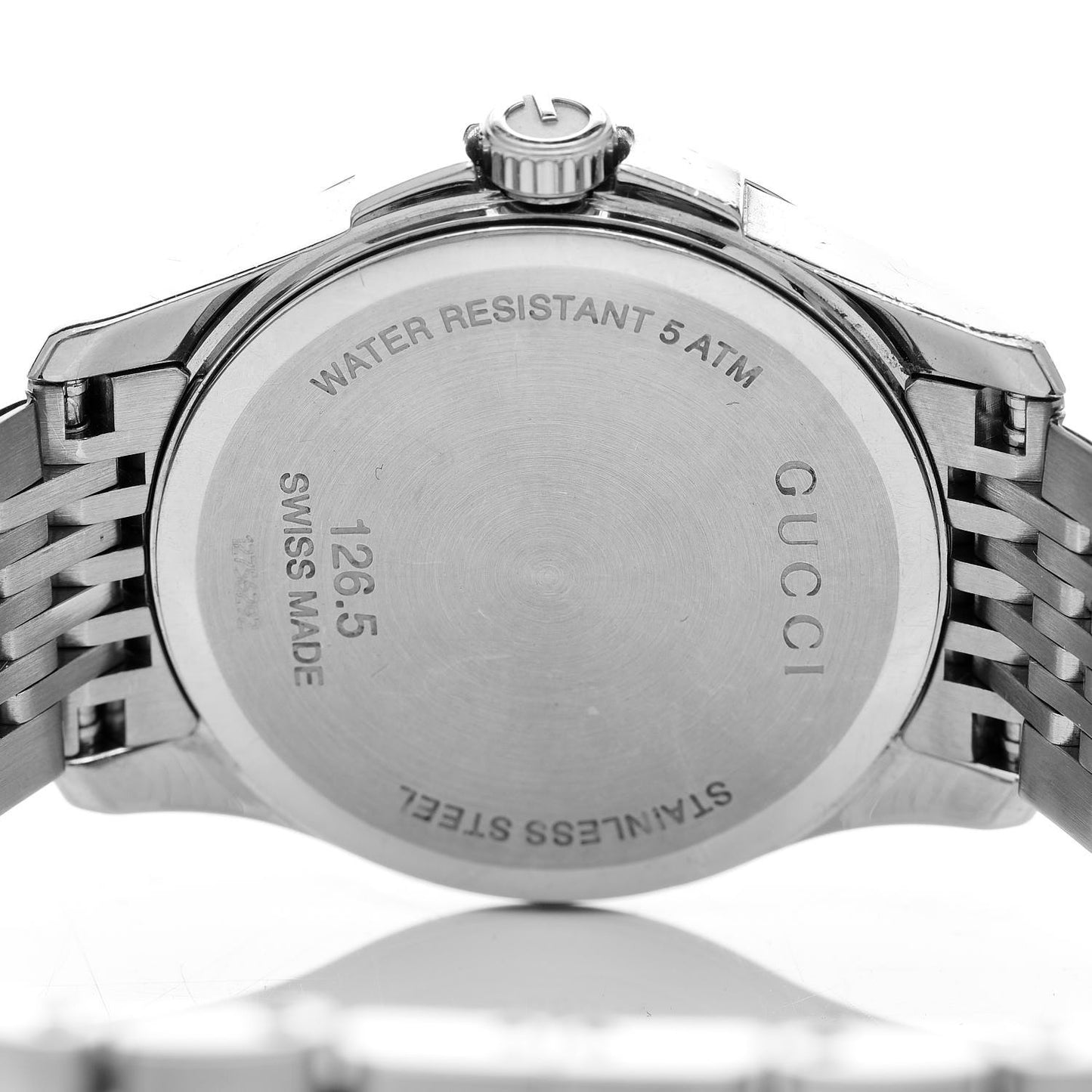 Stainless Steel Diamond Black Mother of Pearl 27mm G-Timeless Quartz Watch