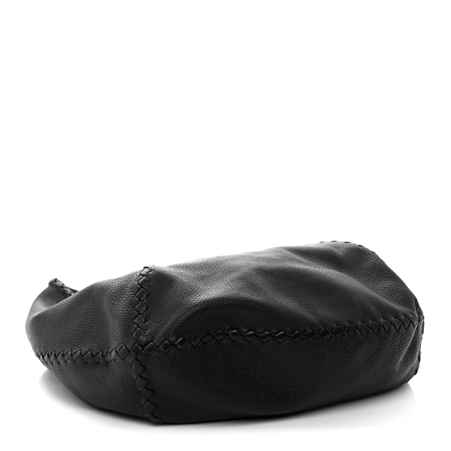 Cervo Deerskin Large Hobo Black