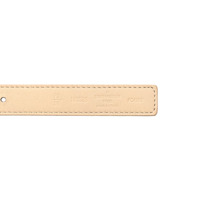Louis Vuitton Calfskin Monogram 20mm LV Iconic Reversible Belt 75 30 Arizona Beige 3 of 6