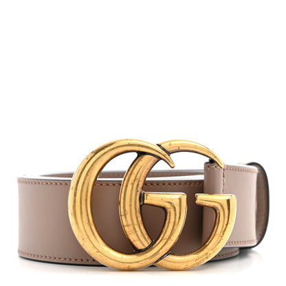 Gucci Calfskin Double G 40mm Belt 90 36 Porcelain Rose 1 of 6
