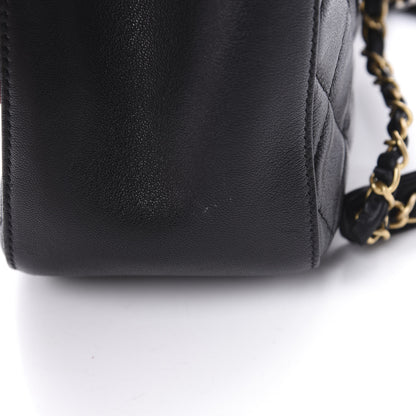 Chanel Lambskin Quilted Large Shopping Tote Black 12 of 13