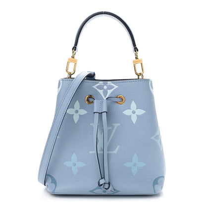Louis Vuitton Empreinte Monogram Giant By The Pool Neonoe BB Summer Blue 1 of 10