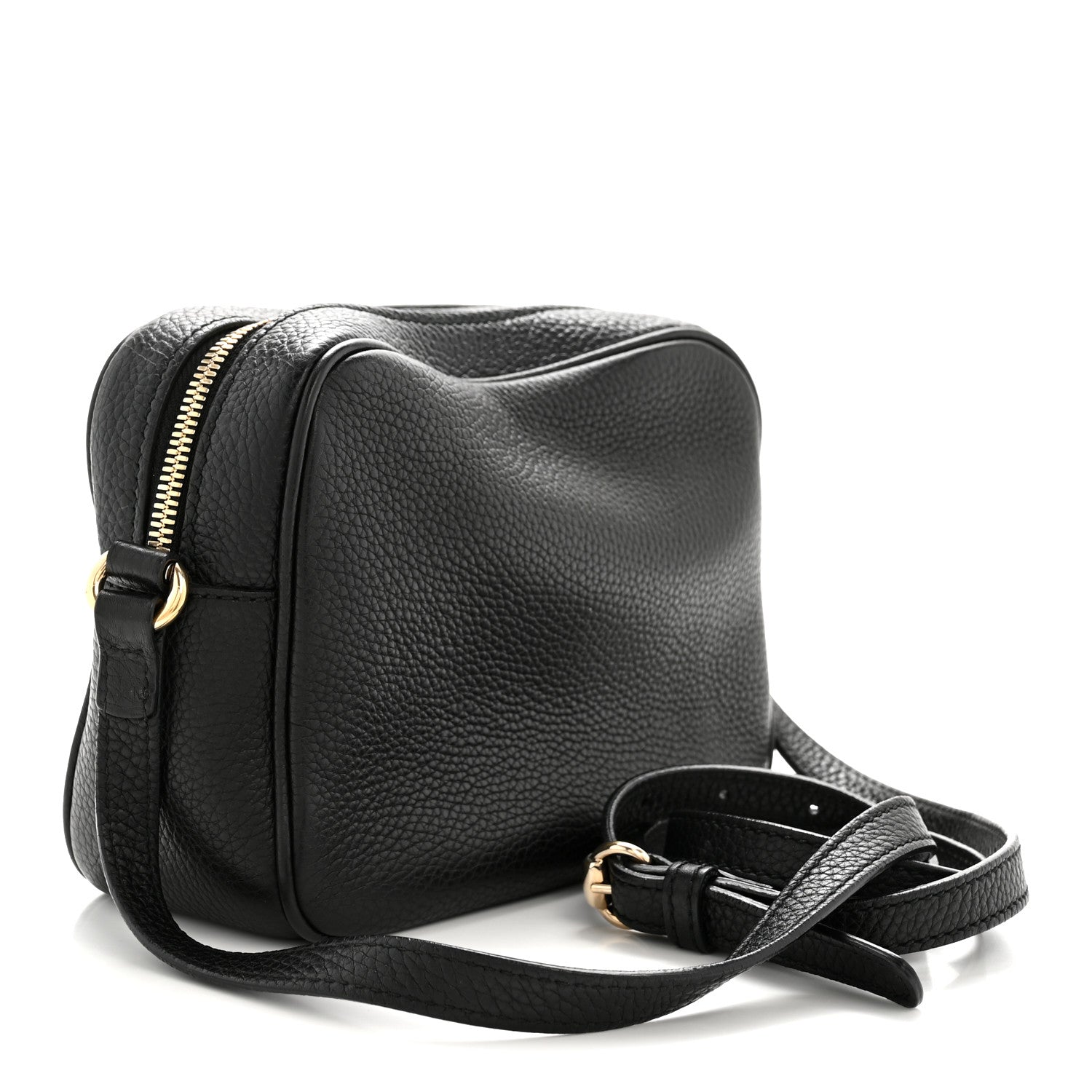 Gucci Pebbled Calfskin Small Soho Disco Bag Black 3 of 14