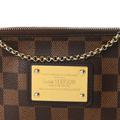 Louis Vuitton Damier Ebene Eva Clutch 8 of 10