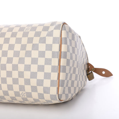 Louis Vuitton Damier Azur Speedy 35 10 of 10