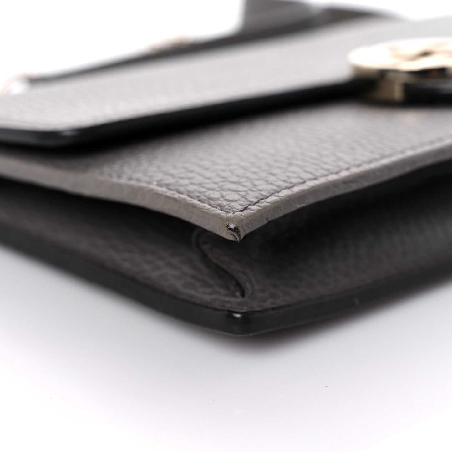 Dollar Calfskin Interlocking G Chain Wallet Loess