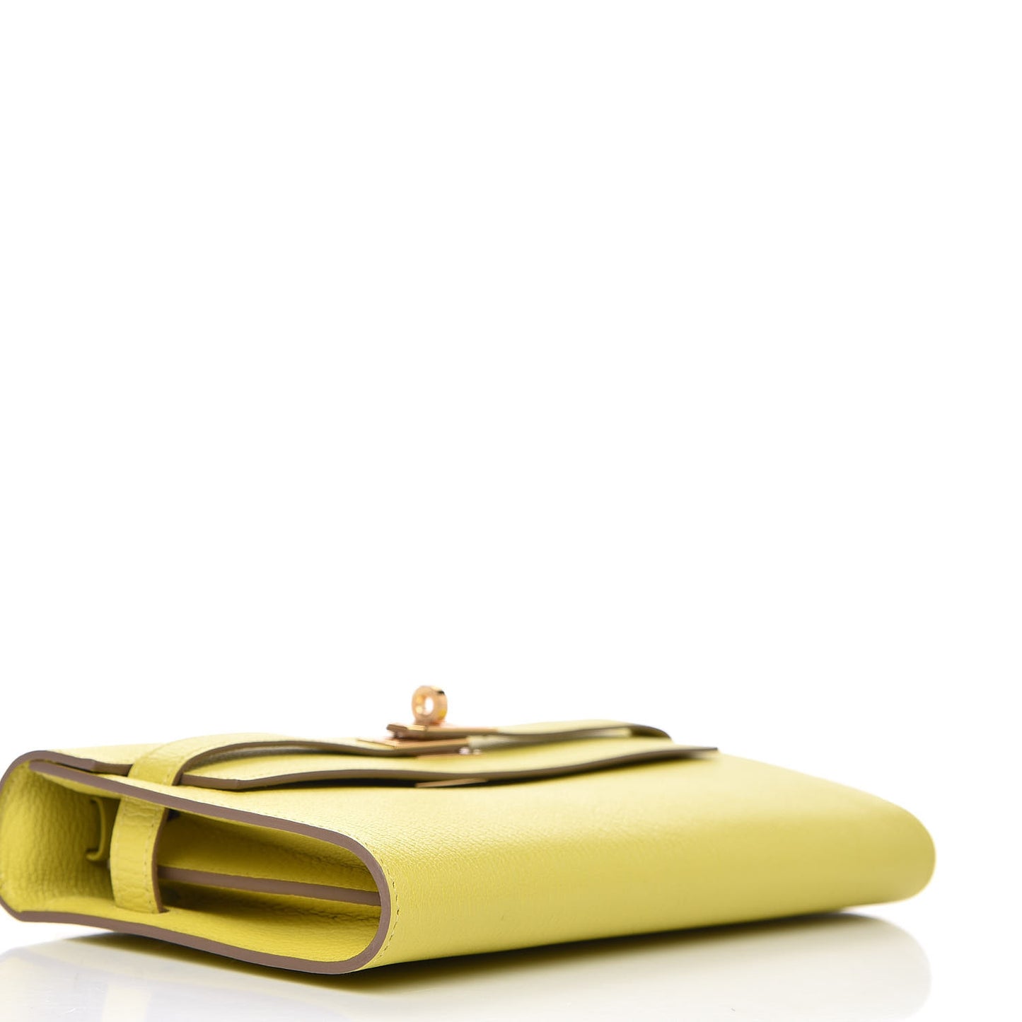 Chevre Mysore Kelly Wallet To Go Lime