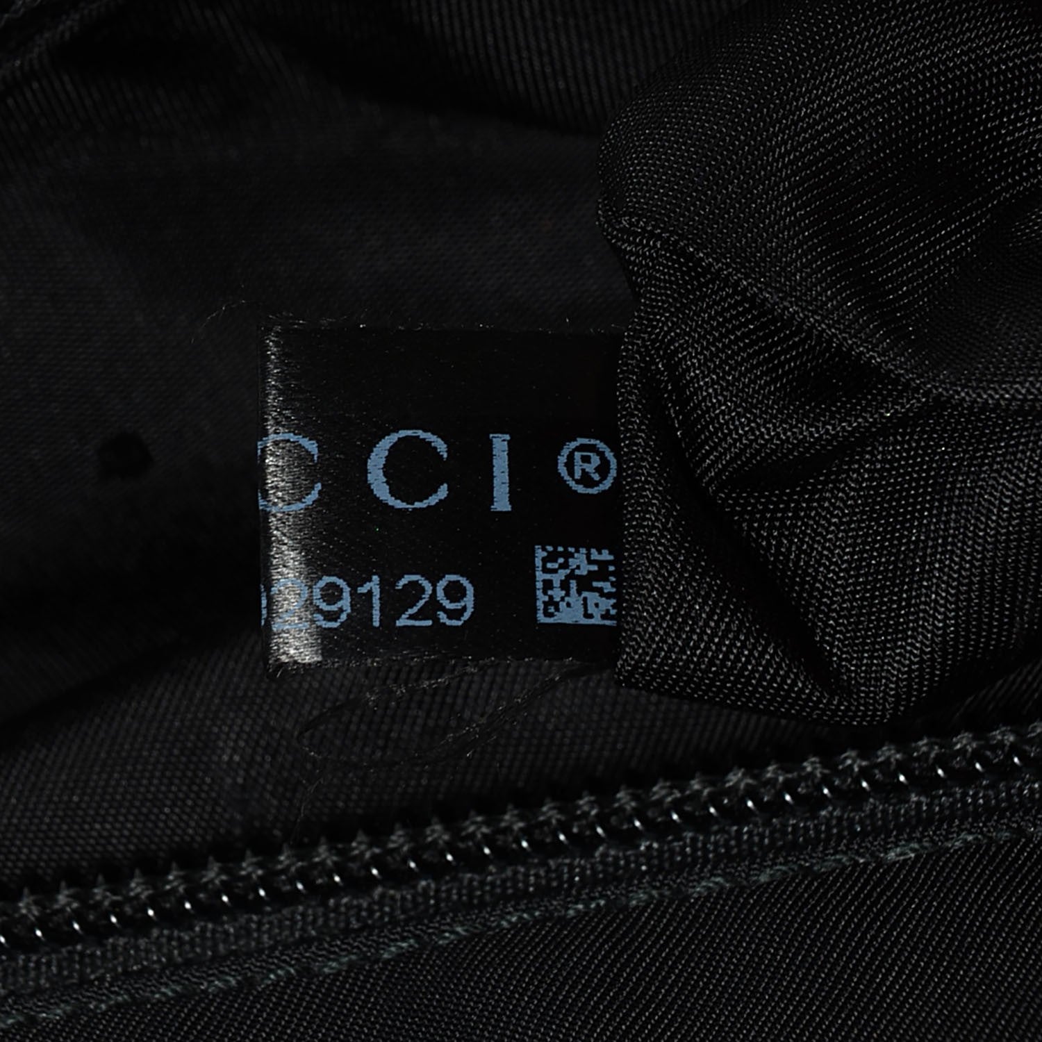 Gucci Coated Canvas Interlocking G Double Buckle Flap Messenger Bag Black 9 of 9