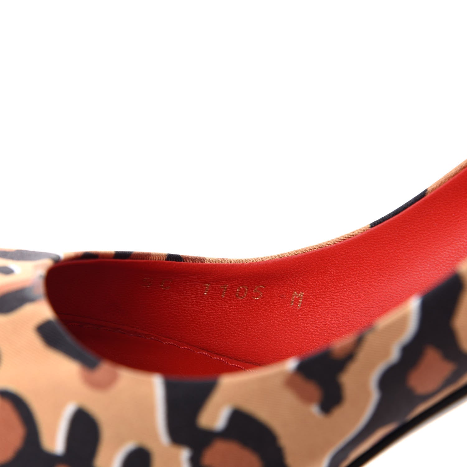Louis Vuitton Silk Leopard Print Eyeline Pumps 36.5 10 of 11