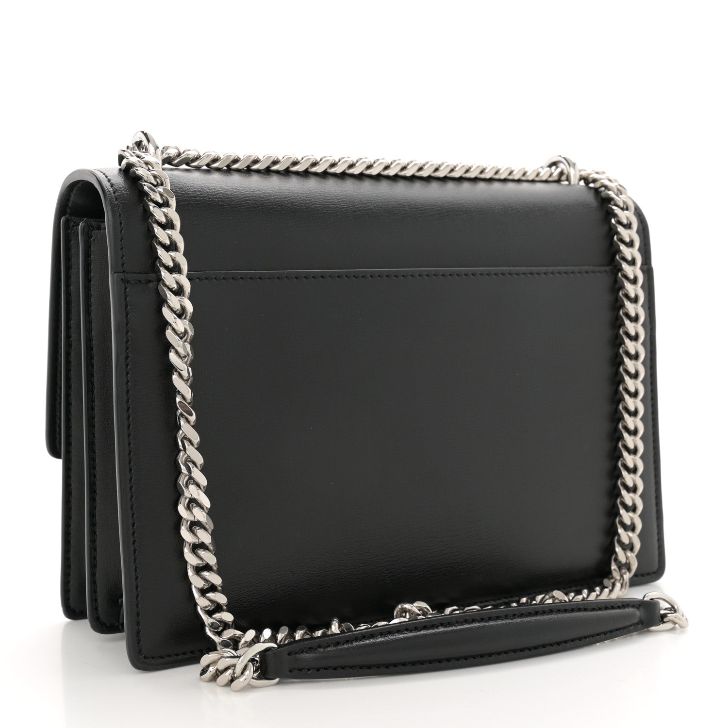 Saint Laurent Calfskin Medium Monogram Sunset Black 3 of 12