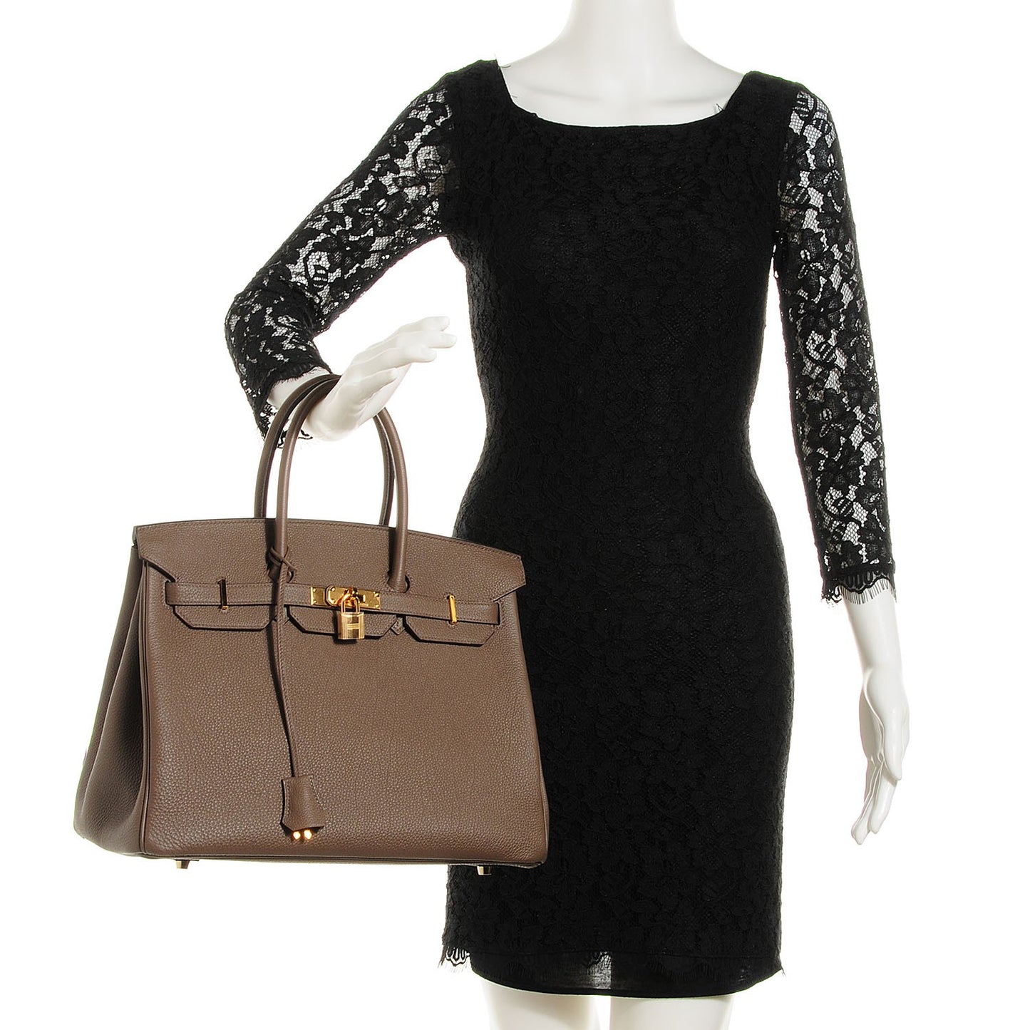 Togo Birkin 35 Taupe