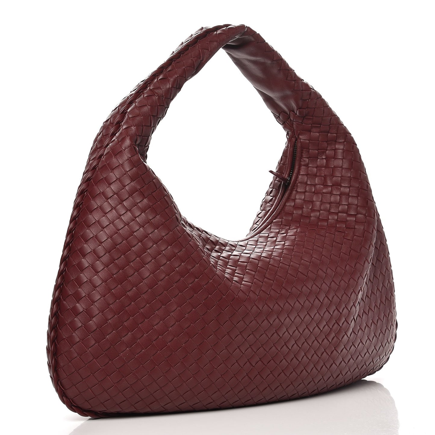 Nappa Intrecciato Large Veneta Hobo Barolo