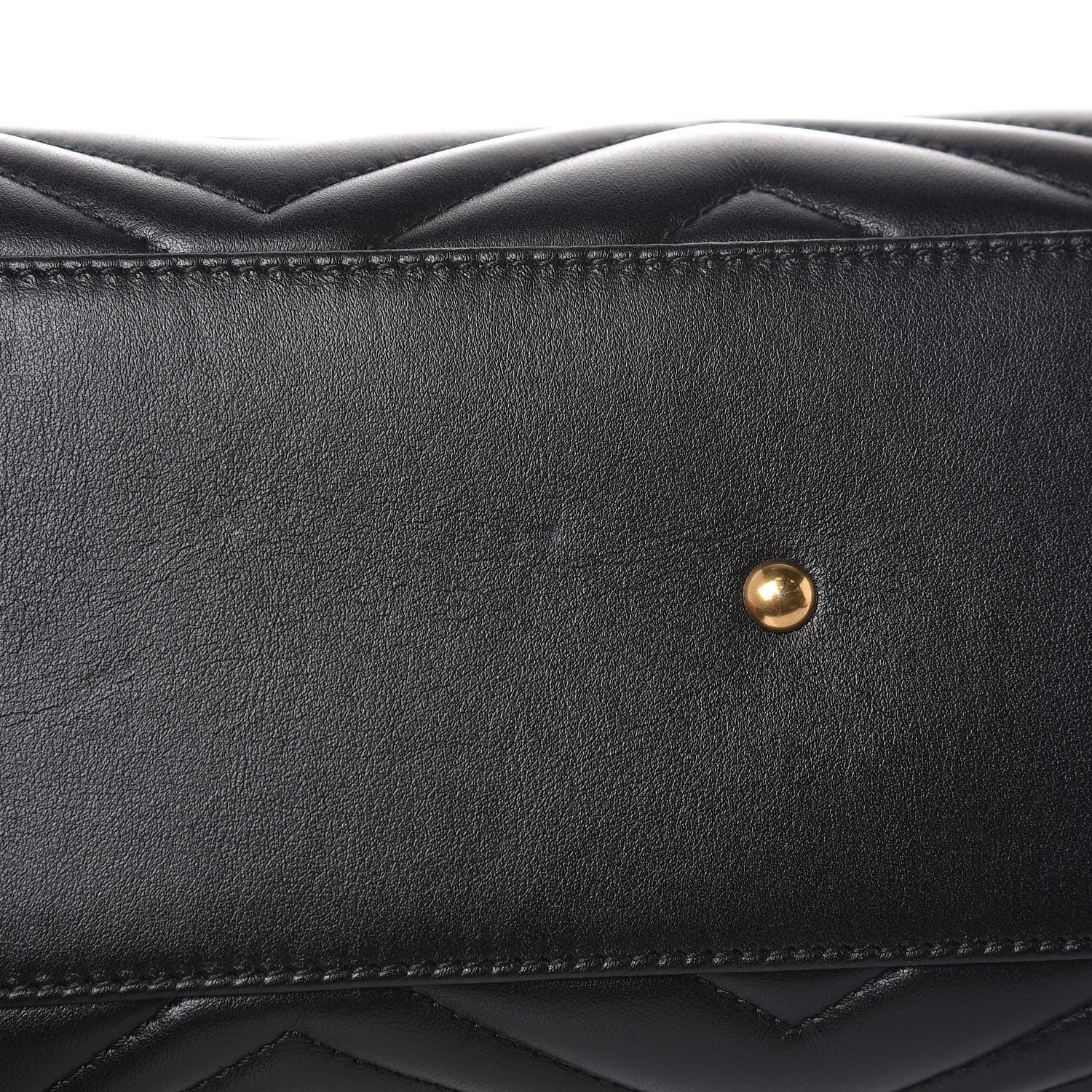 Gucci Calfskin Matelasse Small GG Marmont Tote Black 8 of 8