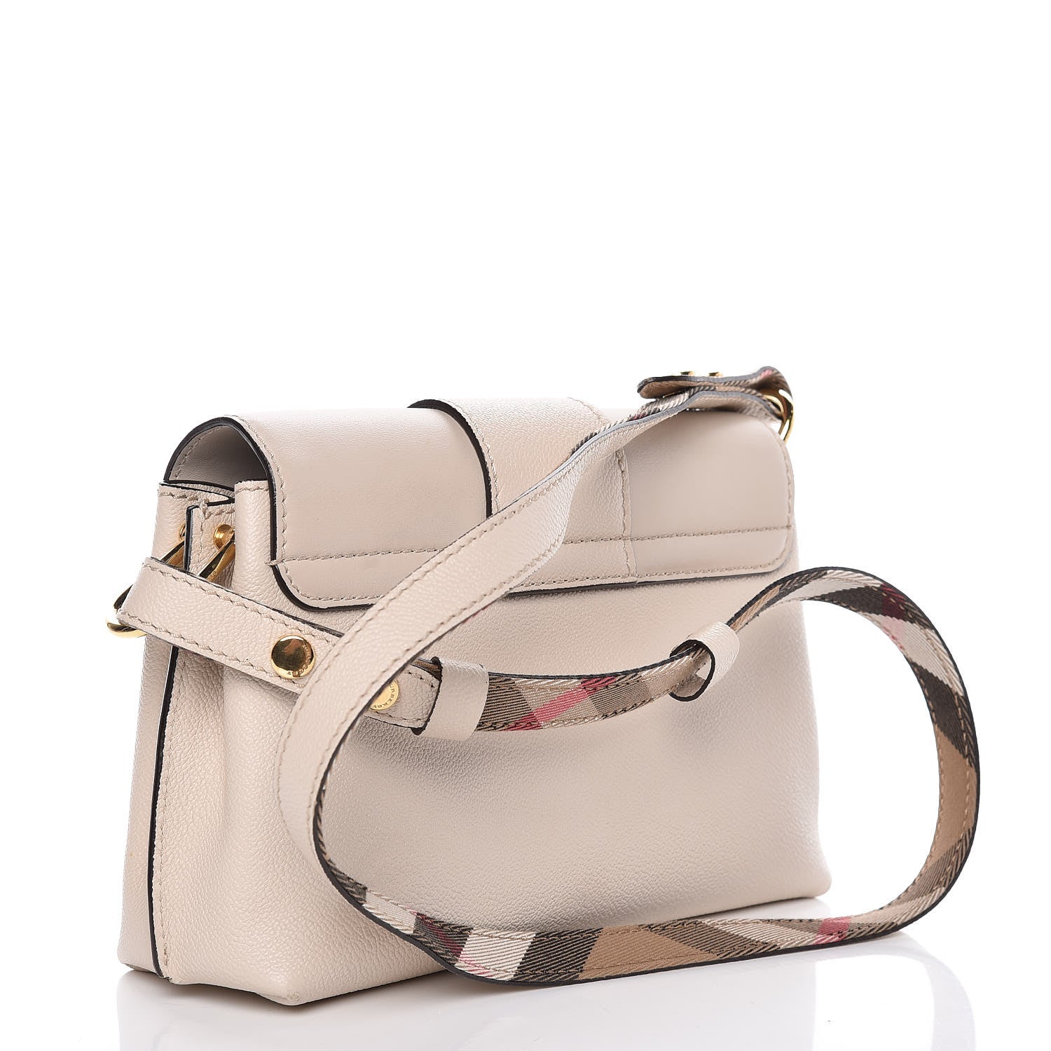 Burberry Soft Grain Calfskin Small Medley Crossbody Limestone 3 of 14
