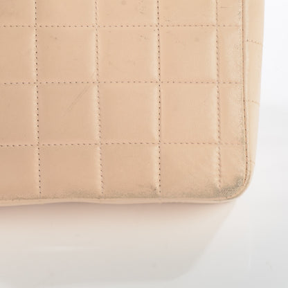 Chanel Lambskin East West Chocolate Bar Flap Beige 5 of 15