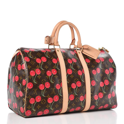 Louis Vuitton Monogram Cerises Keepall 45 3 of 9