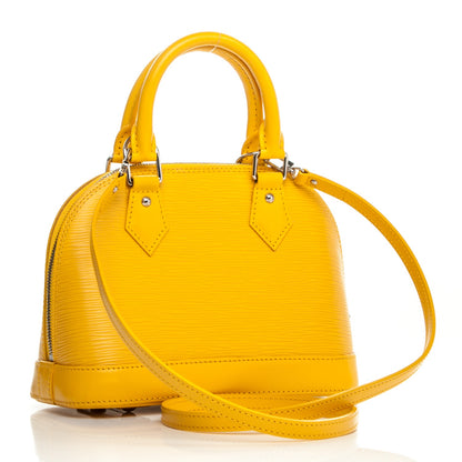 Louis Vuitton Epi Alma BB Citron 4 of 9