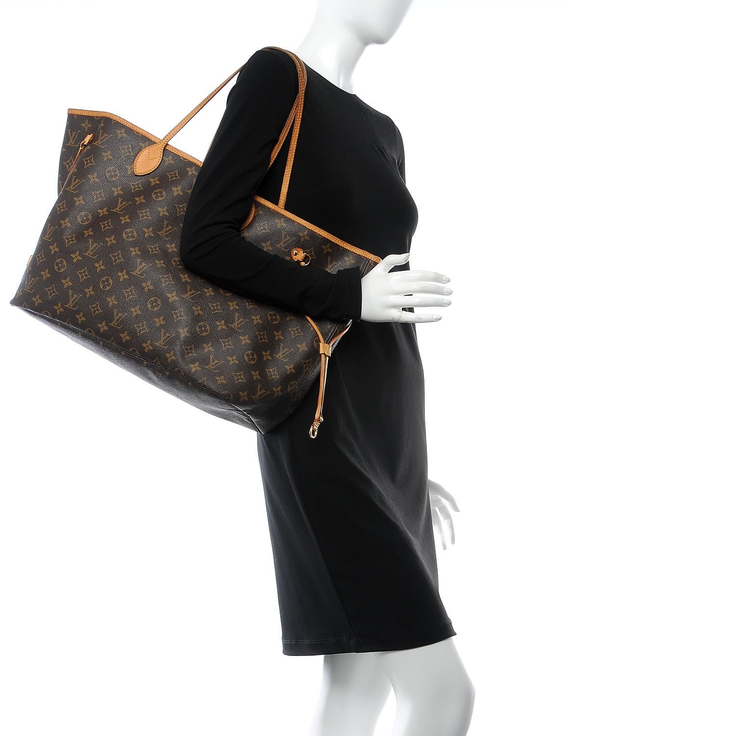 Louis Vuitton Monogram Neverfull GM 2 of 19
