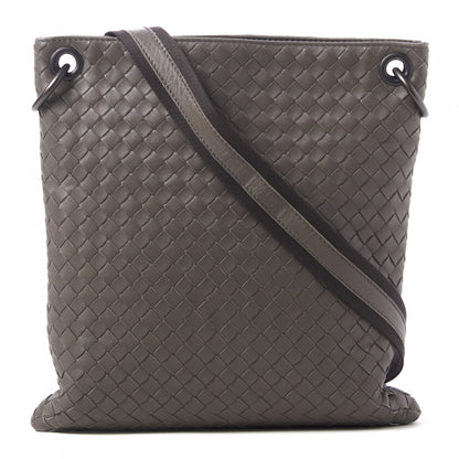 Bottega Veneta Nappa Intrecciato VN Crossbody Messenger Bag Shadow 1 of 7