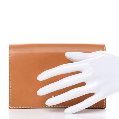 Hermes Vache Natural Waist Bag Clutch 2 of 13