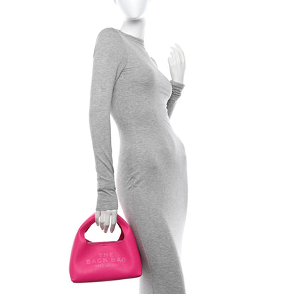 Marc Jacobs Grained Calfskin Mini The Sack Bag Hot Pink 2 of 10