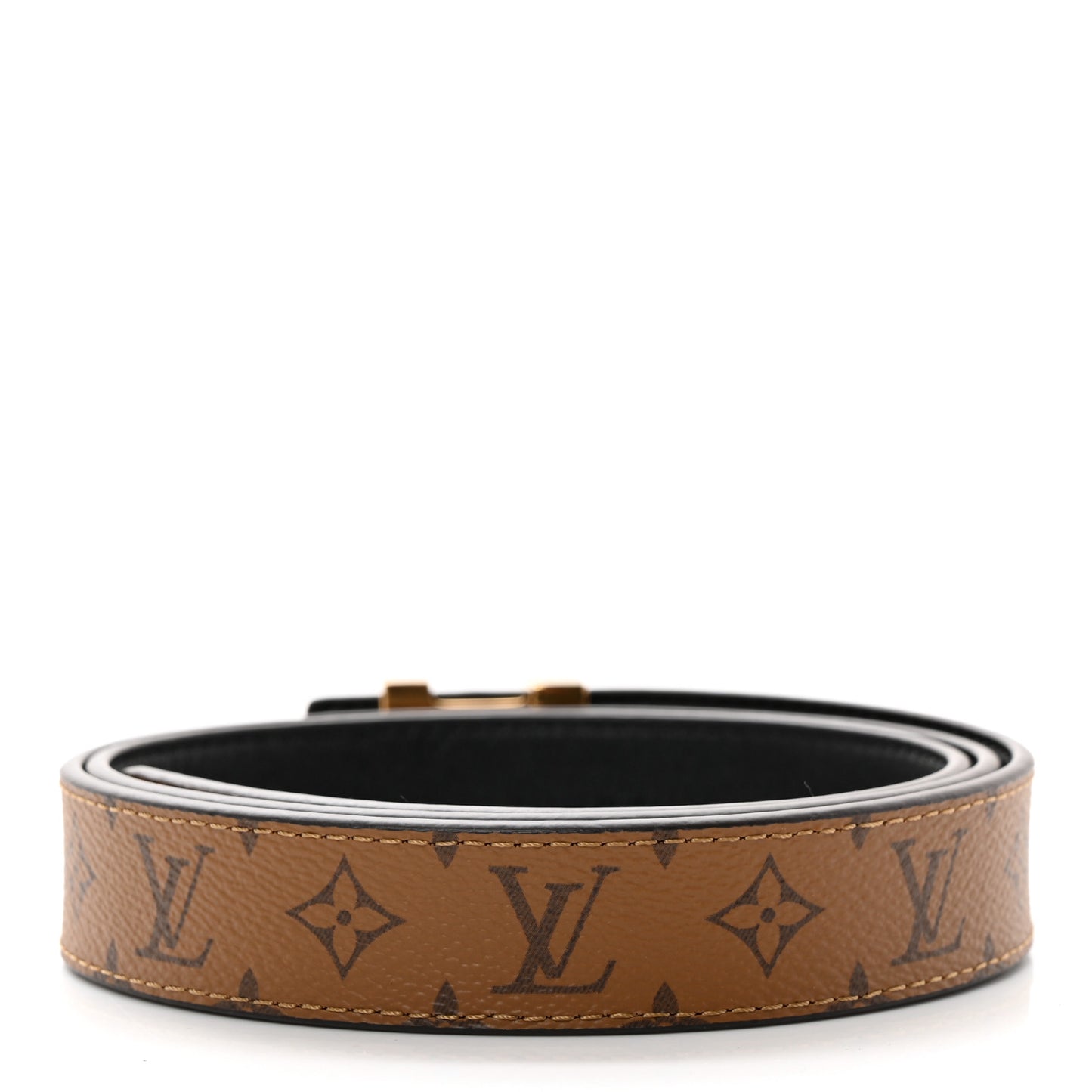Reverse Monogram 35mm LV Initiales Belt 85 34