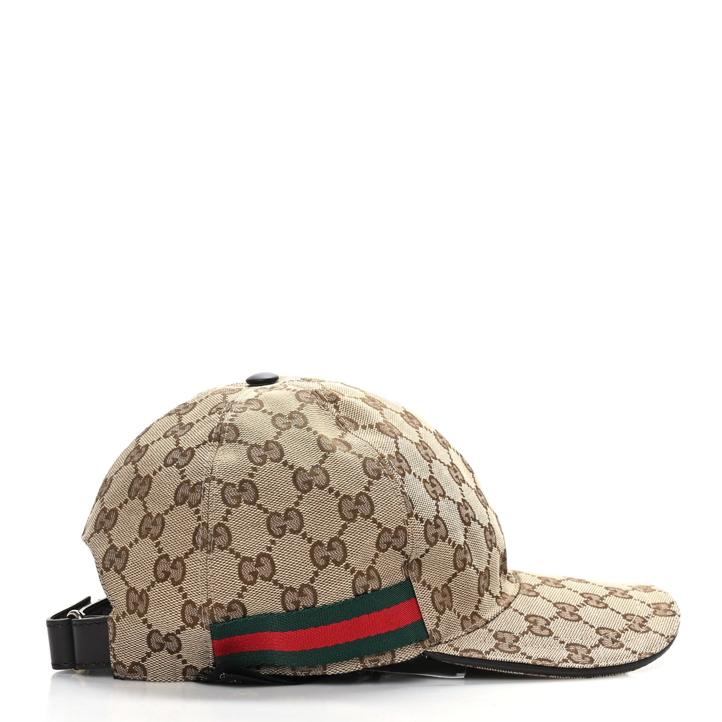 Monogram Web Baseball Hat M Beige Cocoa