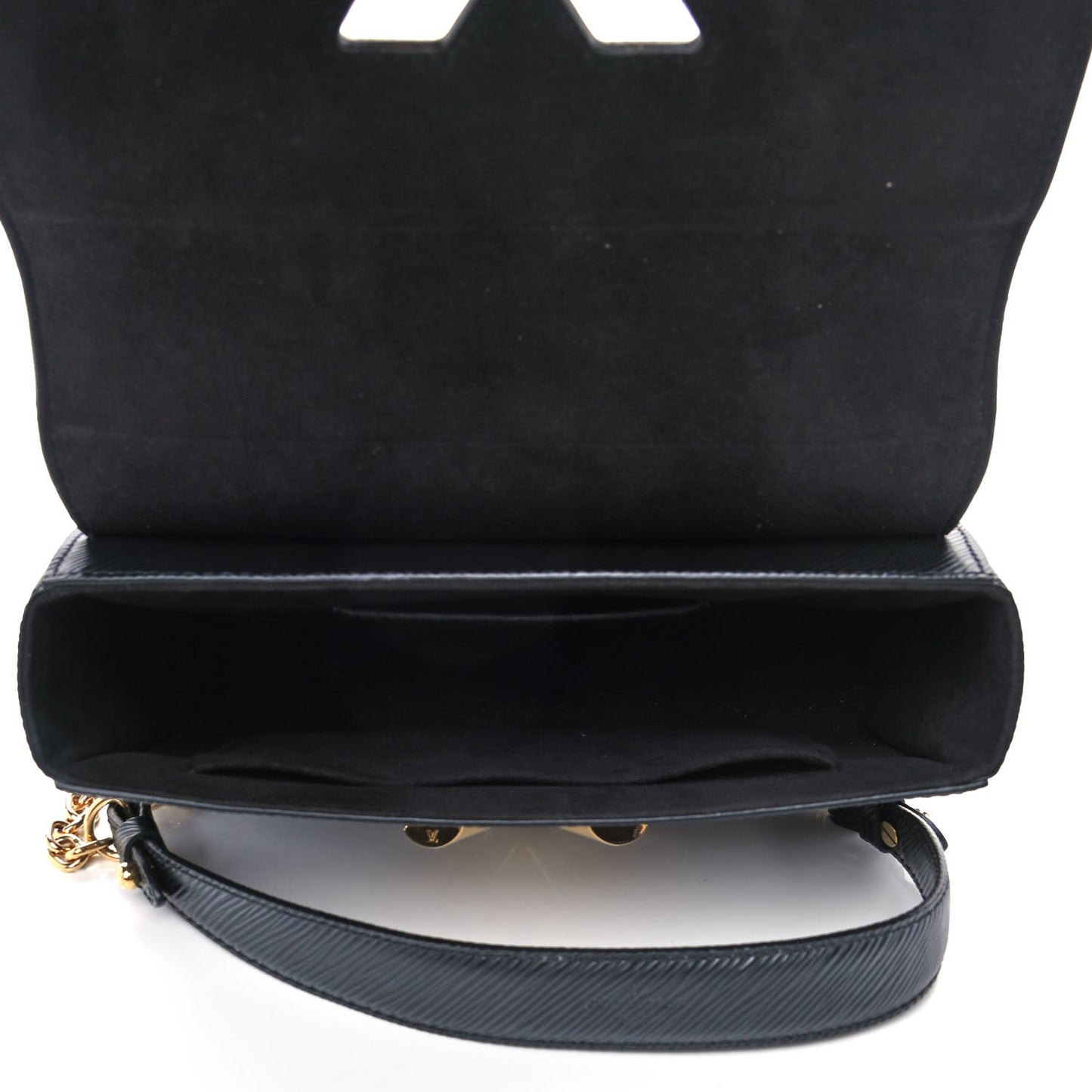 Epi Twist Shoulder Bag MM Black