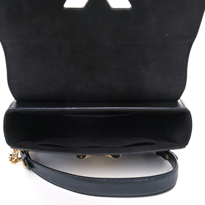Louis Vuitton Epi Twist Shoulder Bag MM Black 5 of 10