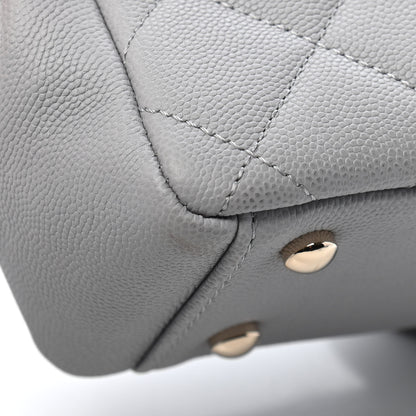 Chanel Caviar Quilted Small Business Affinity Flap Grey 10 of 10