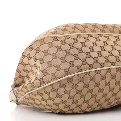 Gucci Monogram Medium Sukey Hobo Off White 6 of 15