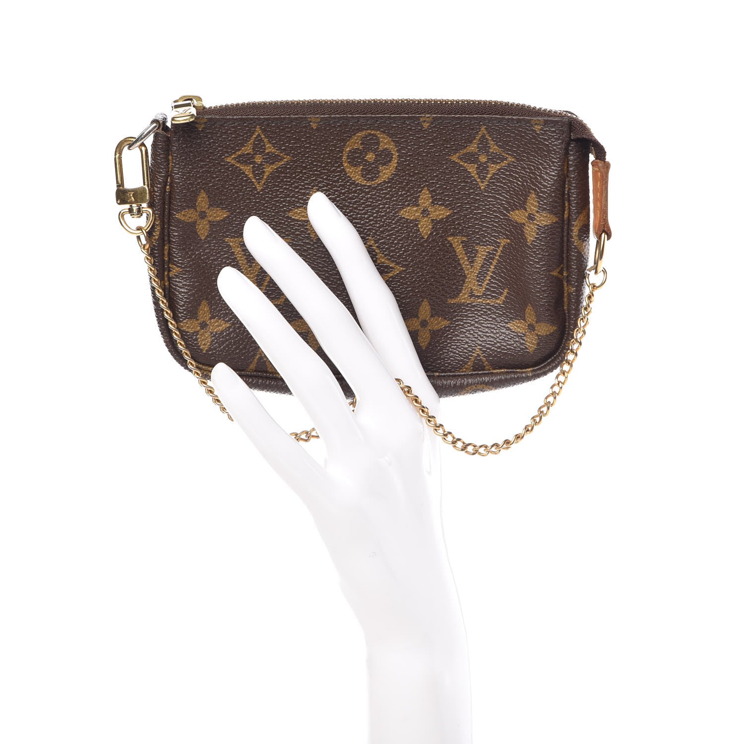 Louis Vuitton Monogram Mini Pochette Accessories 2 of 7