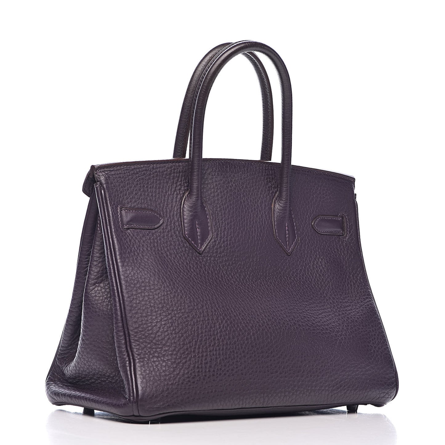 Taurillon Clemence Birkin 30 Raisin
