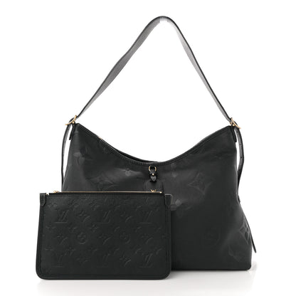 Louis Vuitton Empreinte Monogram Giant CarryAll MM Black 2 of 11